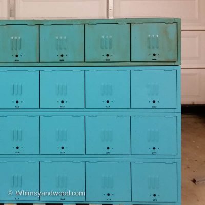 paint process for painted metal lockers