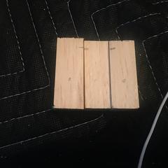 Diy Drawer stops fromwood scraps