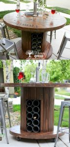 Cable spool Patio Table