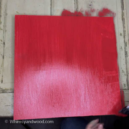 Come Check Out How to Easily Paint a Buffalo Check Plaid Background-Whimsy  and Wood