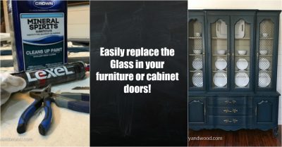 fb image replace the glass in your cabinet doors
